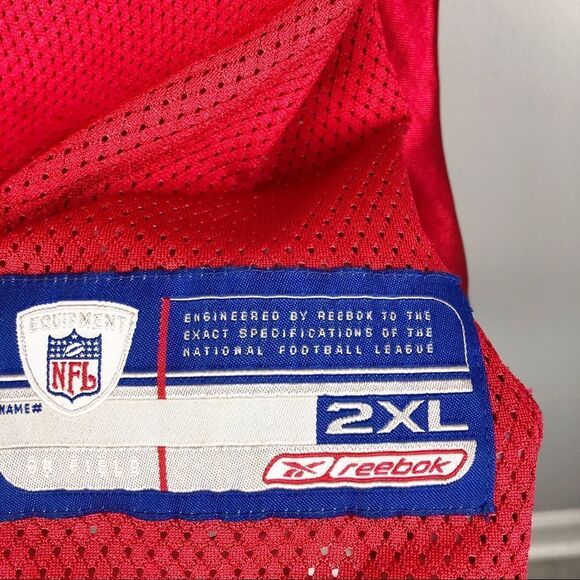 NFL x REEBOK | TAMPA BAY BUCCANEERS #47 Lynch Vintage 2002 Red Jersey Men’s 2XL - Picture 8 of 12